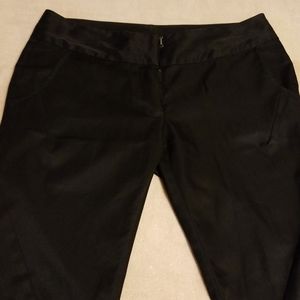 Bread & Butter Sz 0 Satin finish pants with Unique detail on legs